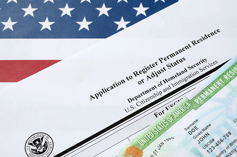 application to adjust status and green cards application to adjust status and green cards